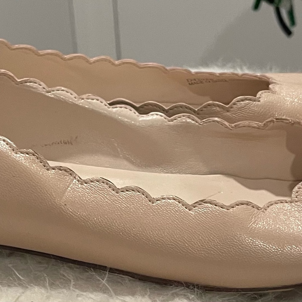 Cole Haan Grand.OS scallop edge leather flats - Picture 5 of 7